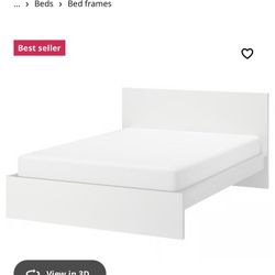 White Full size Be frame- IKEA