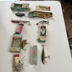 An Assortment Of Famous Fishing Lures