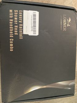 Luxury Rainfall Shower Head 