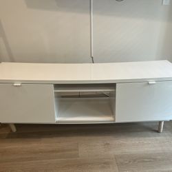 White Media Console