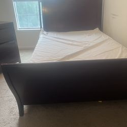 Used Dresser And Bed All Together 