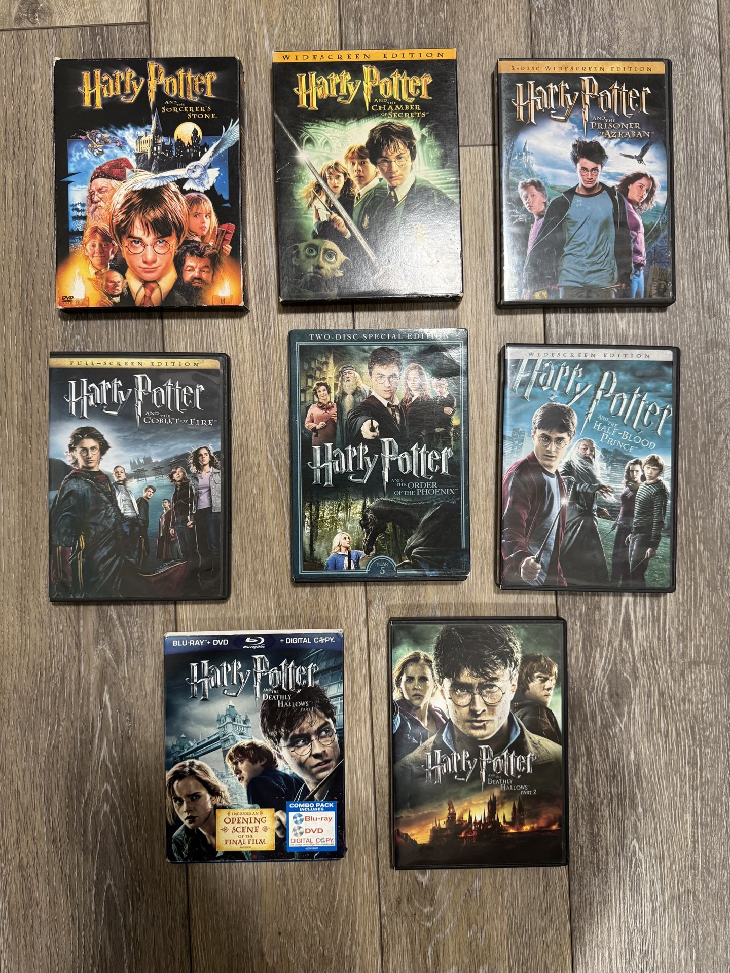 ONLY $20 for Harry Potter Movie Set