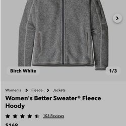 Patagonia Women’s Better Sweater Fleece Hoody 