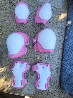 Kids Pink Protective Pad Set 6-Piece