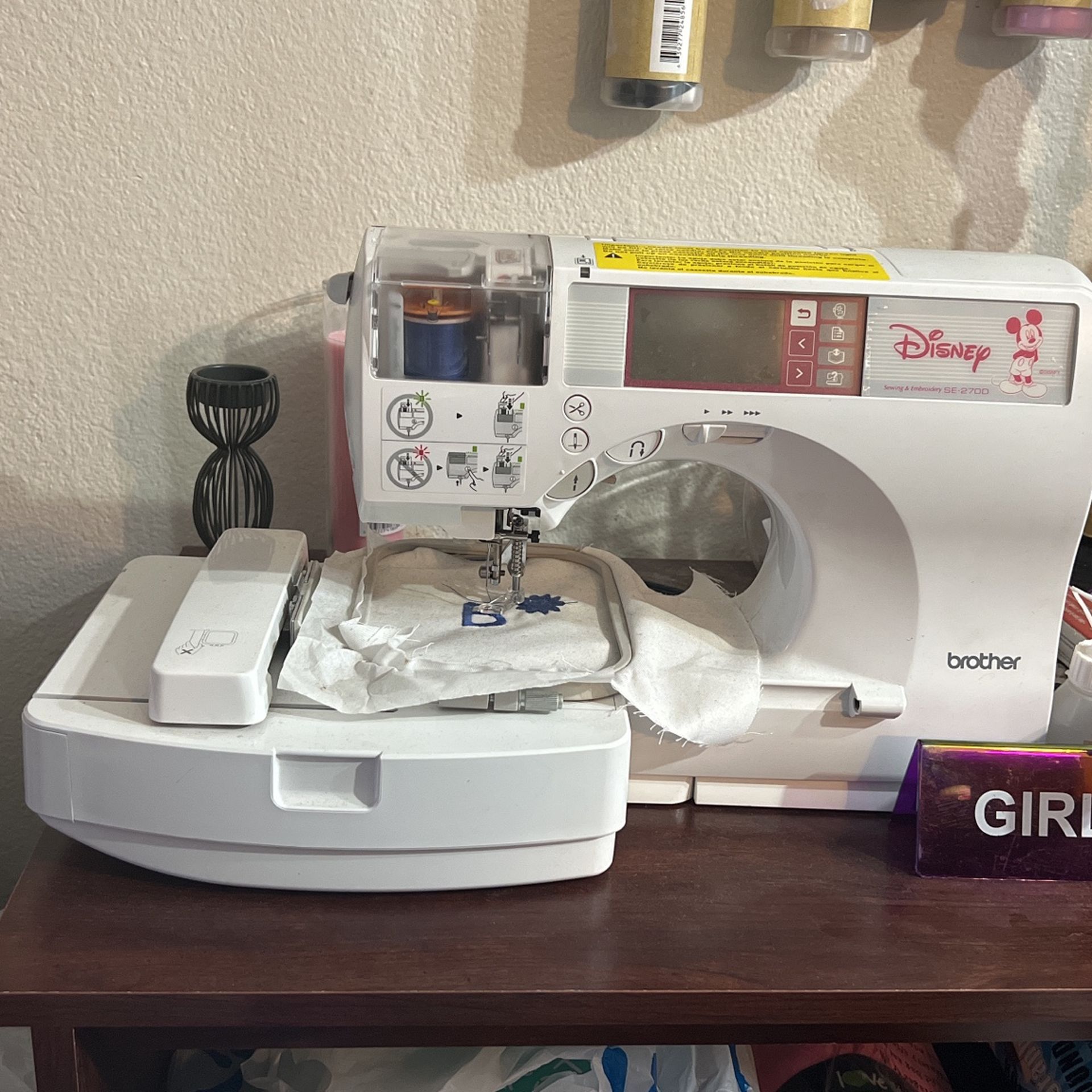 Brother Disney Se270D Sewing/embroidery Machine for Sale in Wichita, KS