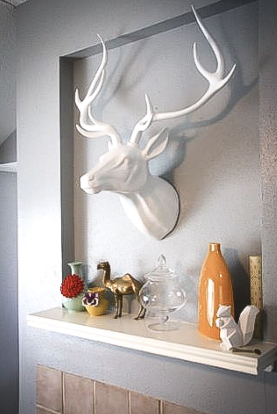 Z Gallerie Faux Taxidermy Deer Mount (BRAND NEW!)
