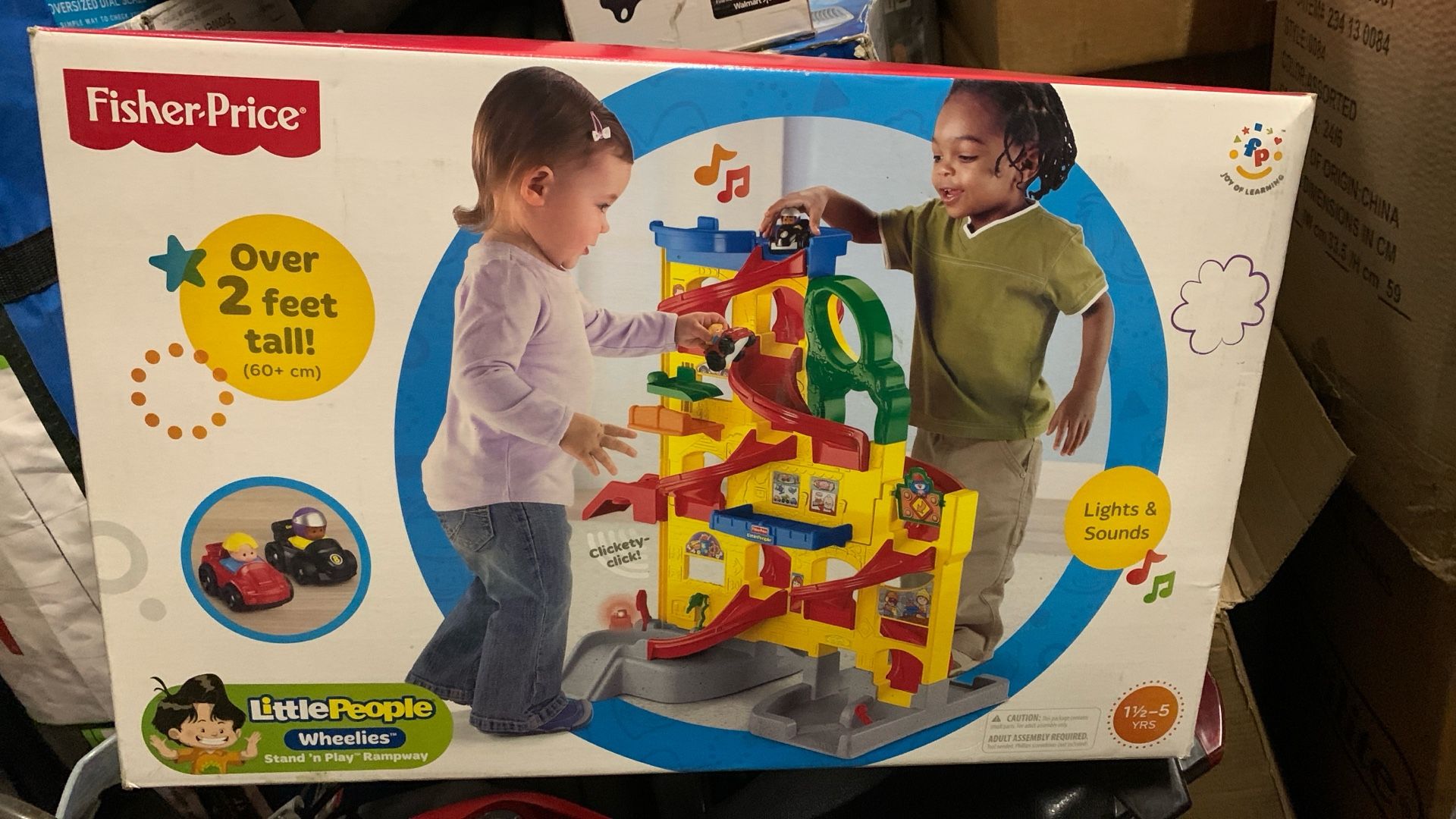 Fisher Price Wheelies Stand N Play Rampway