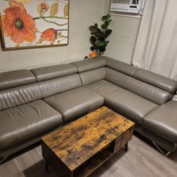 Orignal Leather L Shaped Sofa
