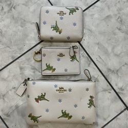 Coach Rex Ladies Wallet Set Of 3