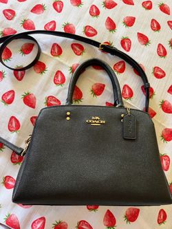 Authentic black coach bag