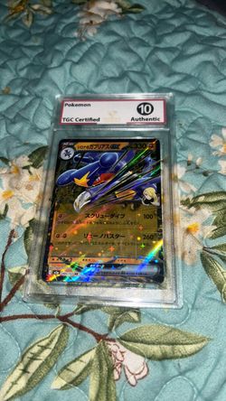 Cynthia's Garchomp ex Japanese Pokemon Card Grade 10