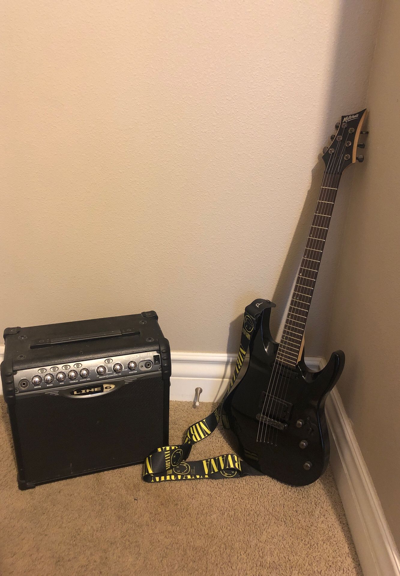 ELECTRIC GUITAR AND AMP