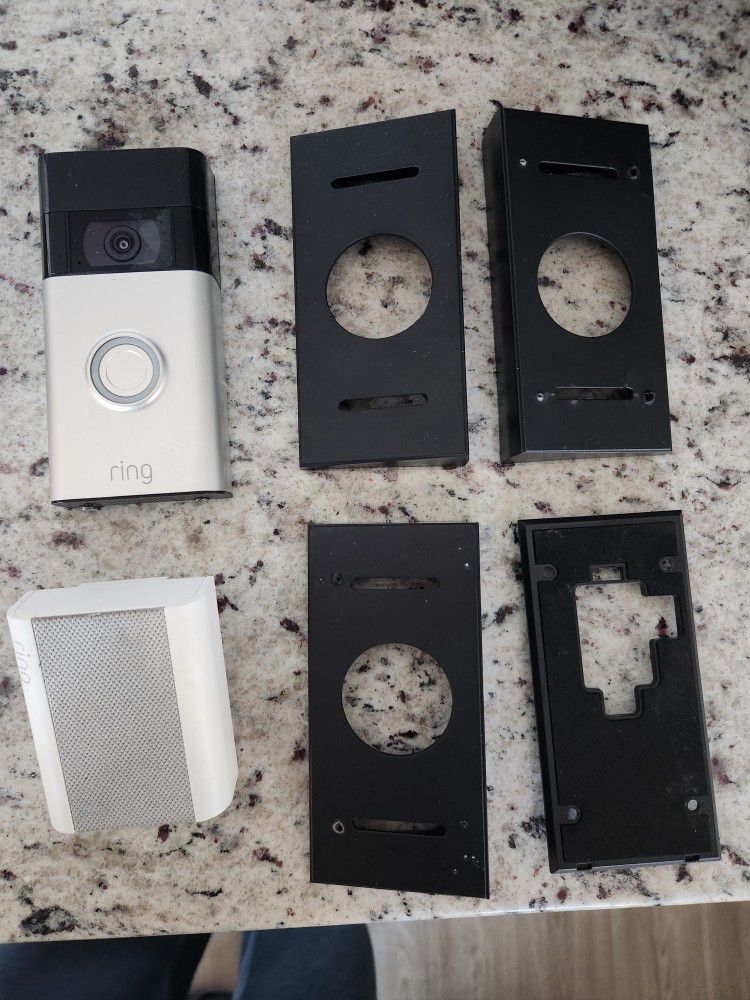 Ring doorbell and chime box
