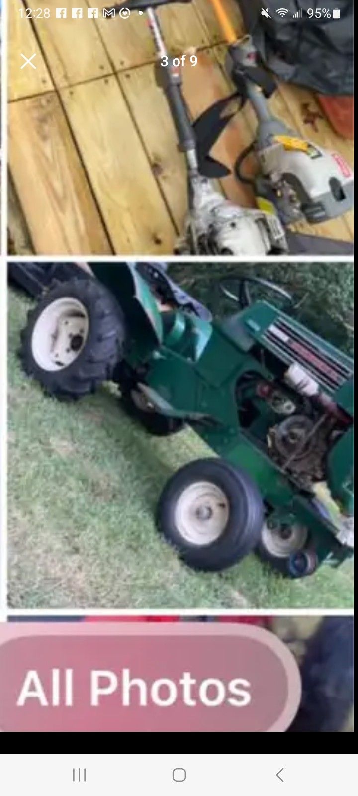 Racing 🚜 Tractor. 40 Plus.  8 Speed. New 420 Motor