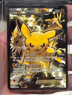 Pokemon pikachu promo xy124