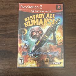 Destroy All Humans PS2