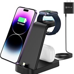 3 in 1 Charging Station for iPhone.
