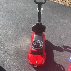 Mercedes Kids Ride Along Push Car 