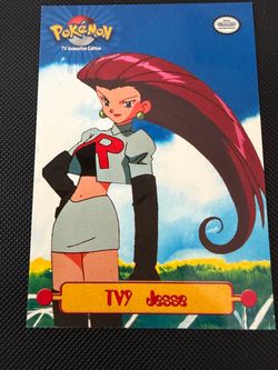 Pokémon TV Animation Edition Jesse Card TV9