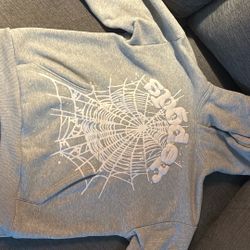 Spider Hoodie Grey 