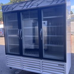 Freezer 3 Door Glass 