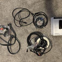Cable, cable modem, HDMI, RCA 3 lot.  
