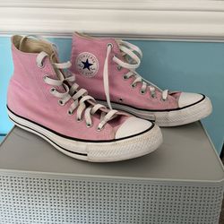 Pink Hi Top Converse