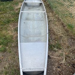 Grumman Canoe 16’ Aluminum Square stern