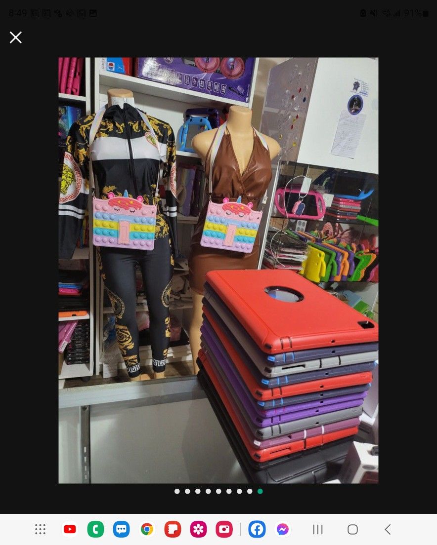 Ipad Cargadores Y Protectores Incluido $75. Warranty De 30 Dias