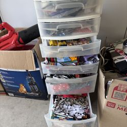 Tote With Material And Each Drawer