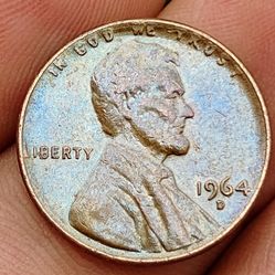 1964 D Penny
