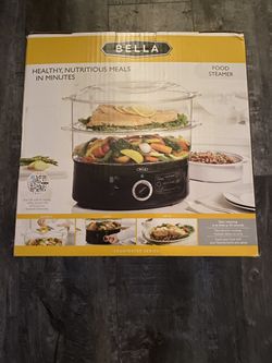 BELLA Two Tier Food Steamer (new)