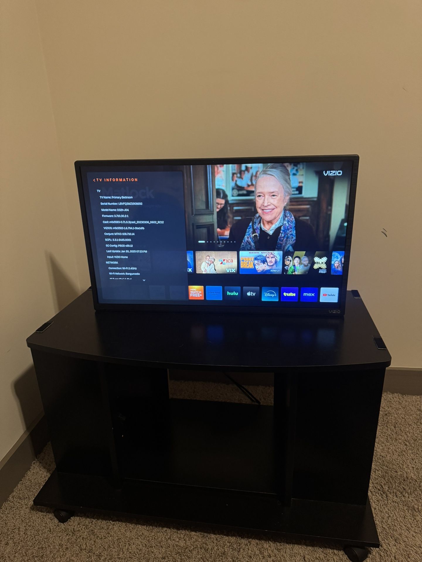 Vizio 32” Tv