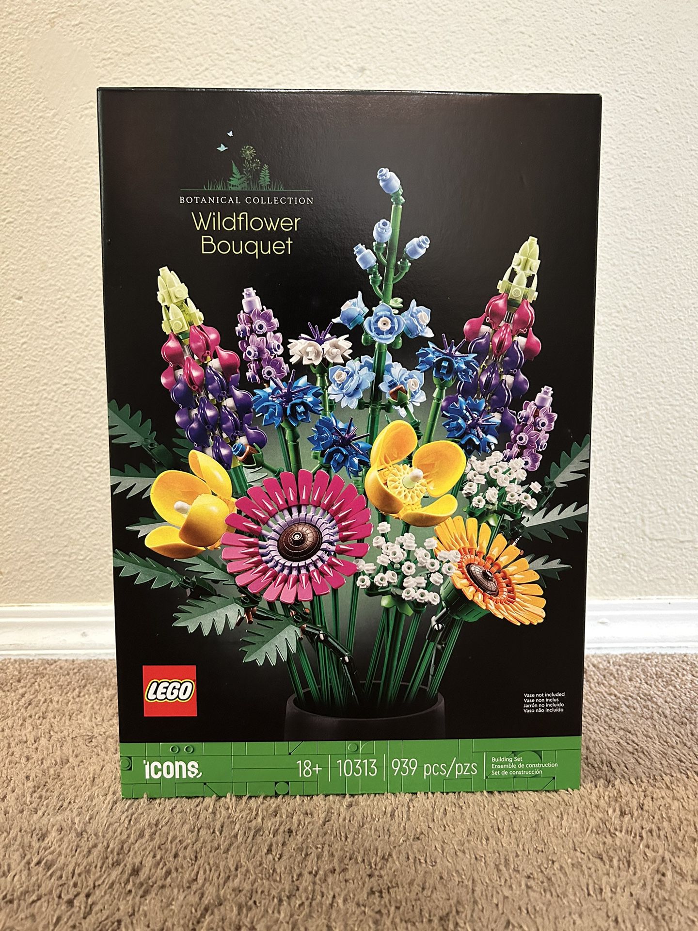 LEGO Icons Wildflower Bouquet Set 10313