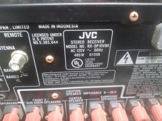 RECEIVER  JVC