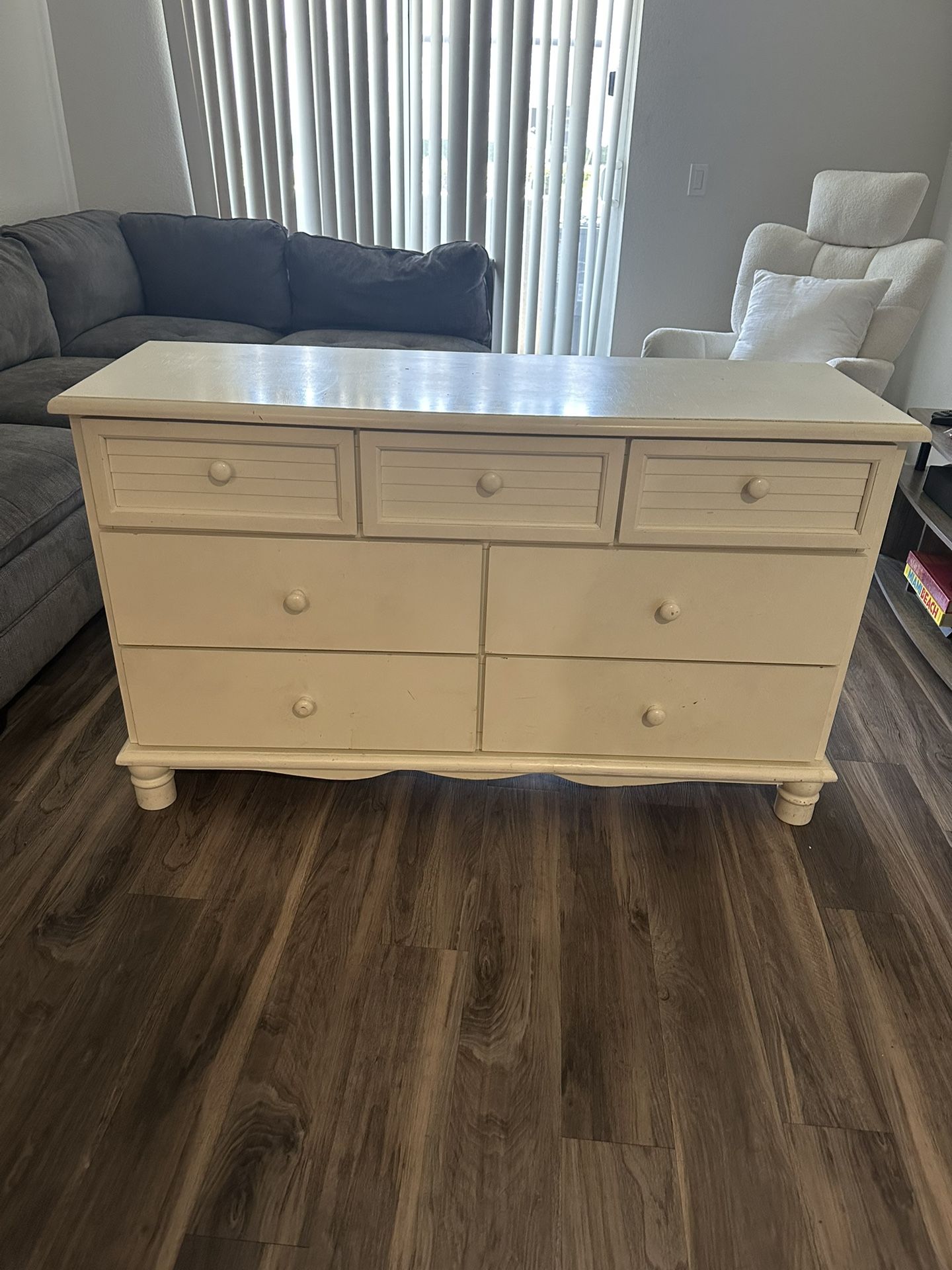 White Dresser