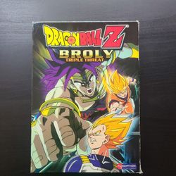 Dragon Ball Z  BROLY Triple Pack Dvd