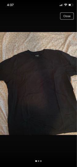 XL black shirts