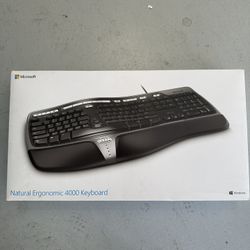 Microsoft 4000 Natural Ergonomic Keyboard (wired)