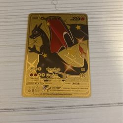 Gold Foil Charizard V