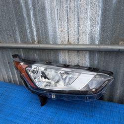 2019 2020 2021 2022 2023 Ford Transit Connect Right Passenger Side Halogen Headlight Black OEM ORIGINAL ( WITH BULBS)(CON FOCOS)