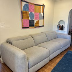 Modern Reclining Sofa 