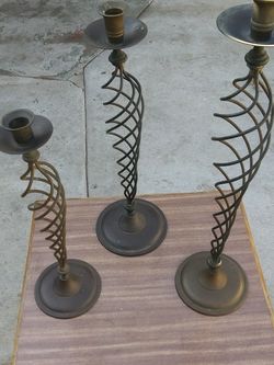 Metal Candle Holders