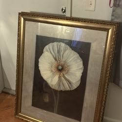 Both original painting by Andrea Trivelli, titled Flora II, And Flora I