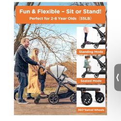 Universal ride on buggy board