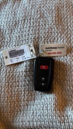 2020 Toyota CHR key fob