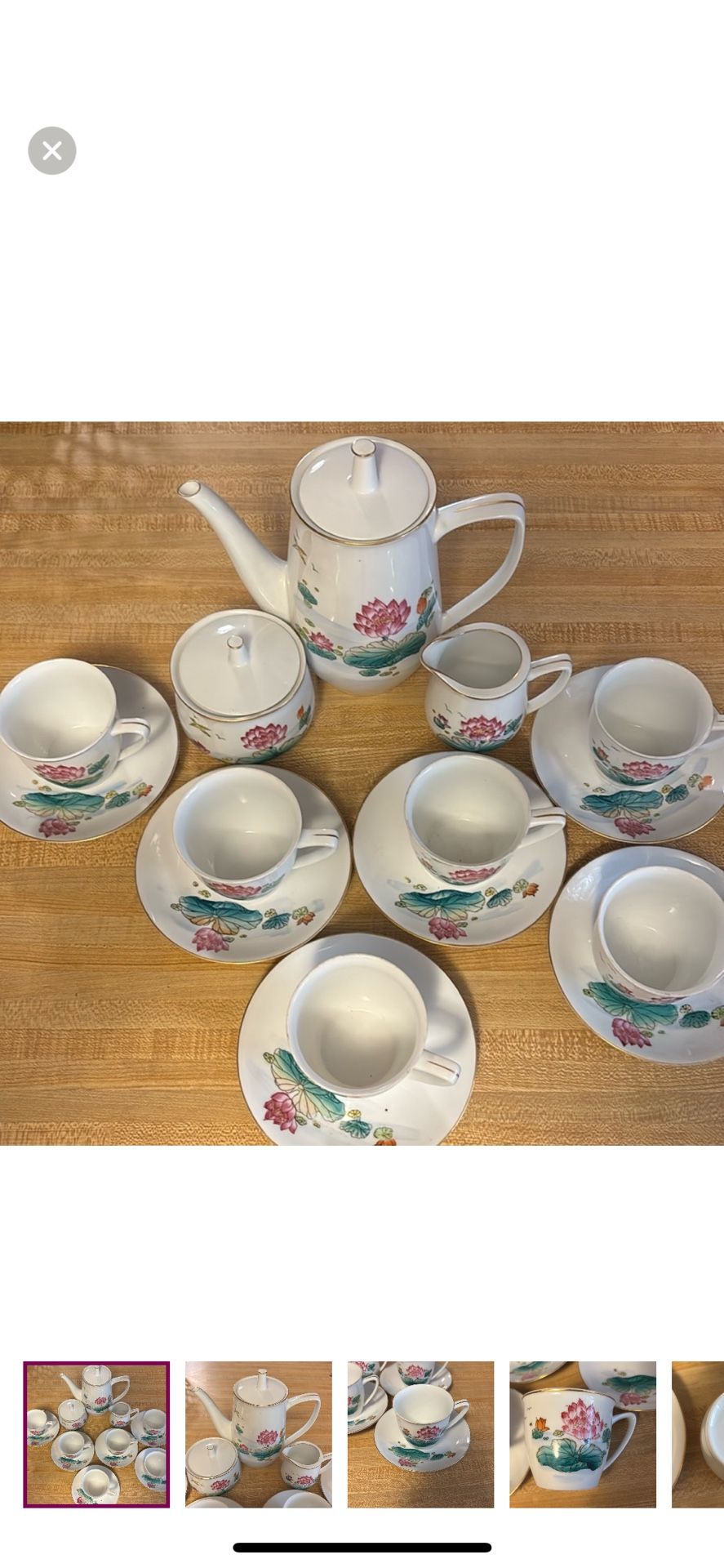 Fine China Tea Set 