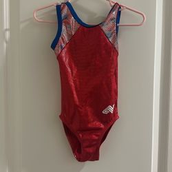 Girls Alpha Factor Gymnastics Leotard