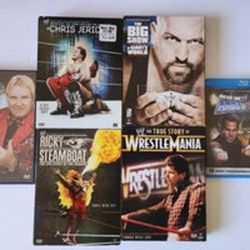 WWE DVD Movie Collection Lot of 6