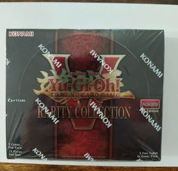 Yu-Gi-Oh! Rarity Collection V (RC05) Booster Box 1st Edition Factory Sealed – $130